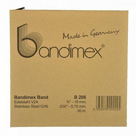 Лента бандажная Bandimex B206 19,0х0,75мм 30м