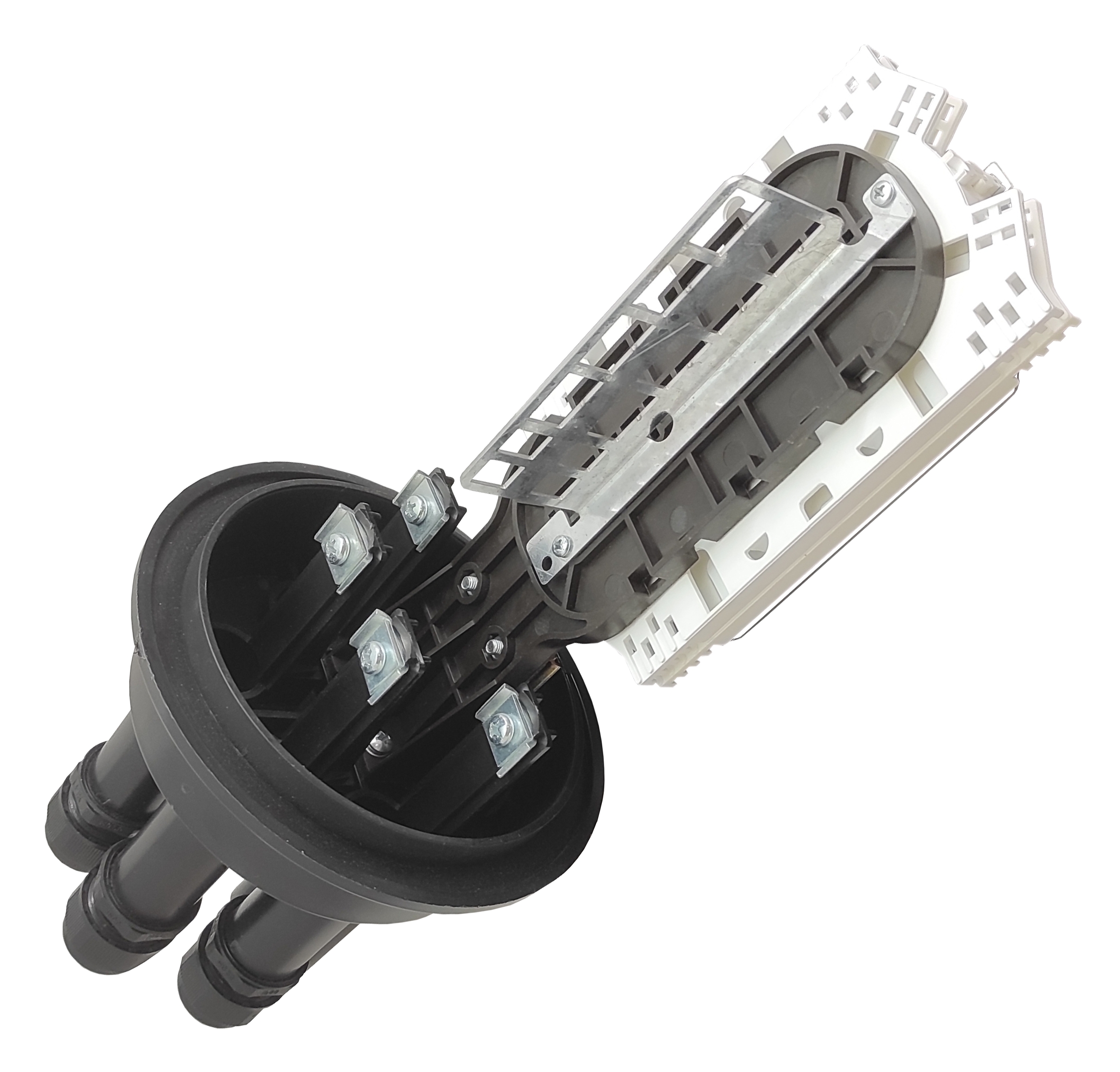 Оптическая кросс-муфта ОКМ-4120-20SC-166-2М3(8)/2М18/4Т-54К/2PLC8