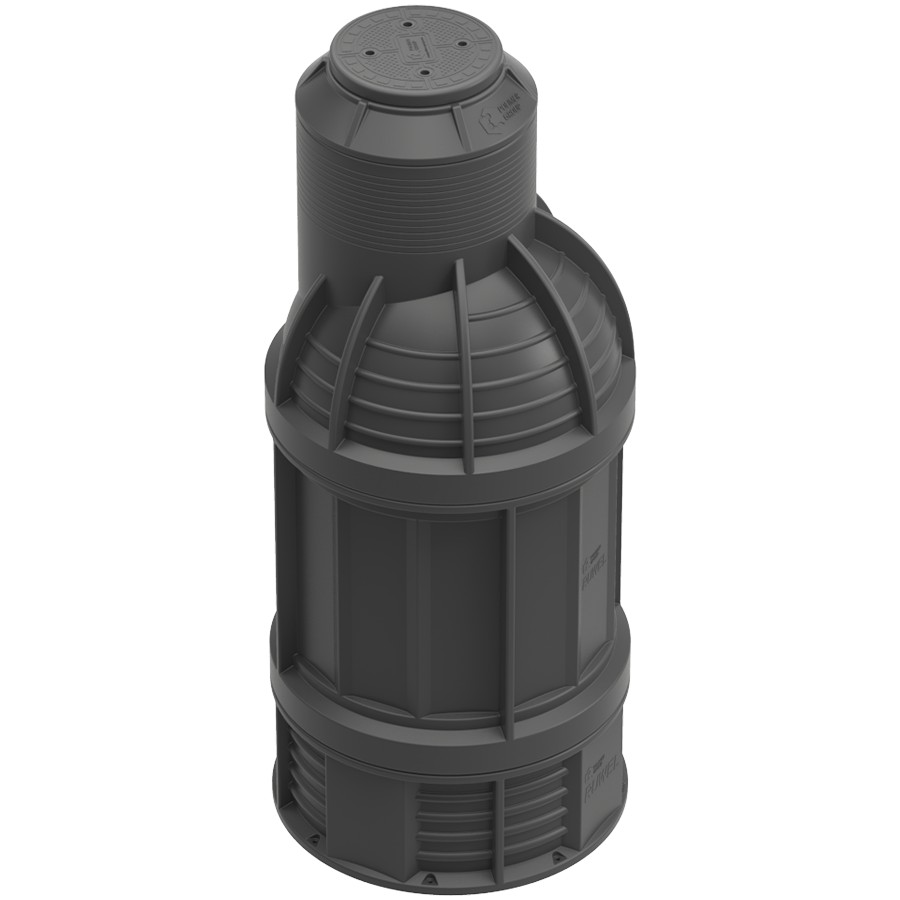 Колодец Ruwel КС-7 с крышкой D560 мм