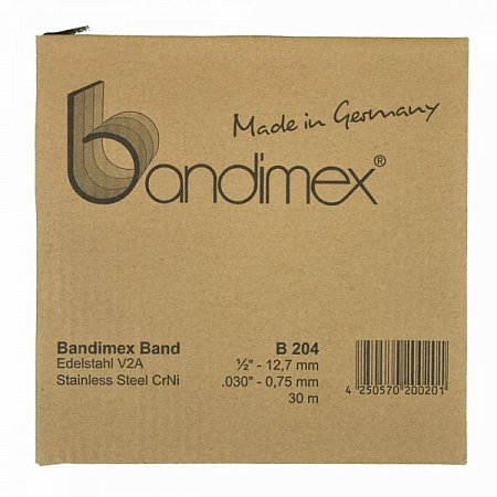 Лента бандажная Bandimex B204 12,7х0,75мм 30м